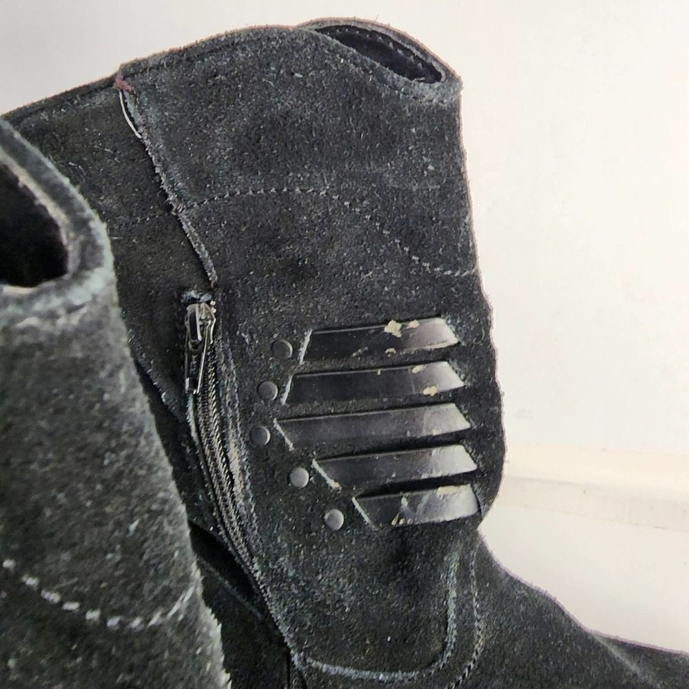 Calvin Klein Kourtney black leather boots - Picture 2 of 7